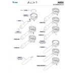 دستگیره پرتا فیلتر چوب گردو لامارزوکو - Image 3